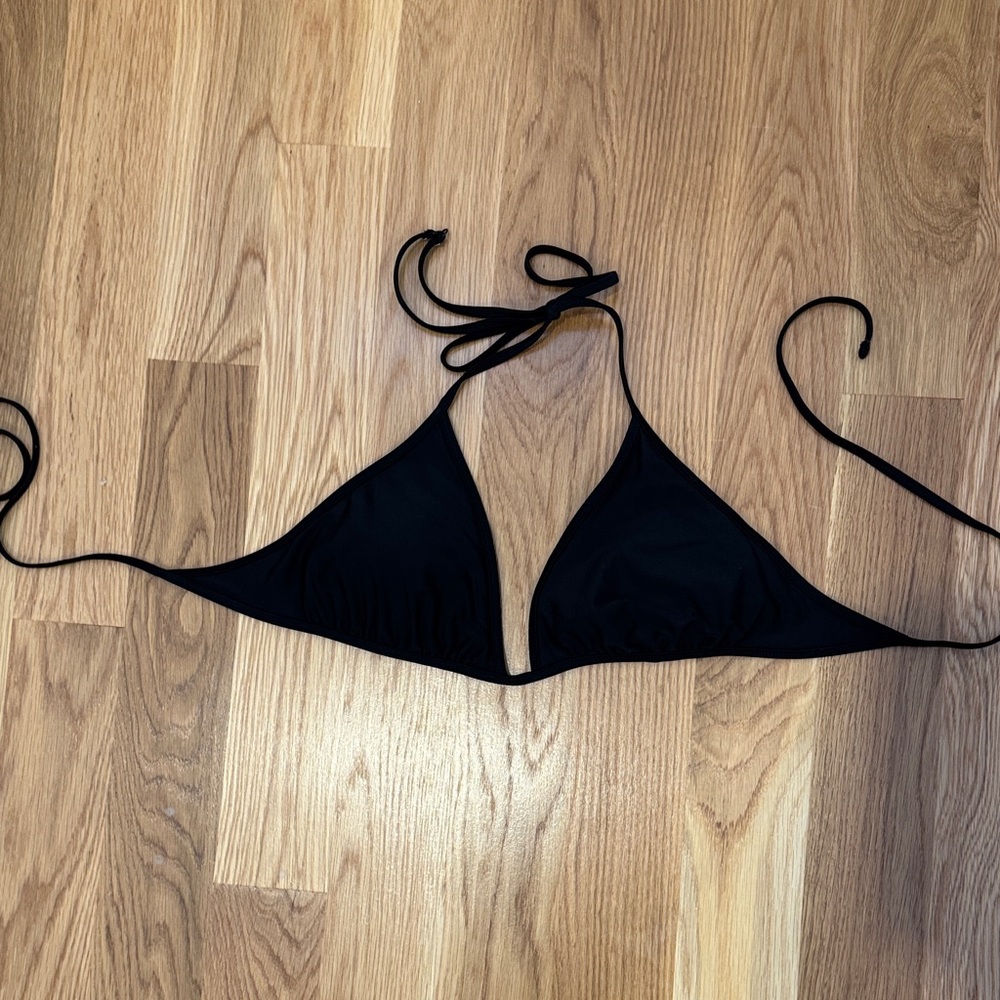 Aerie Classic Black Bikini Top